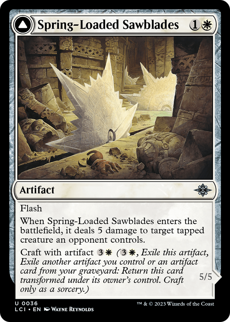 Spring-Loaded Sawblades // Bladewheel Chariot [The Lost Caverns of Ixalan] | L.A. Mood Comics and Games