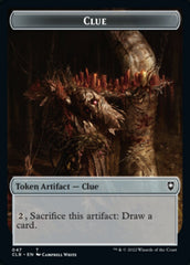 Shapeshifter (022) // Clue Double-Sided Token [Commander Legends: Battle for Baldur's Gate Tokens] | L.A. Mood Comics and Games
