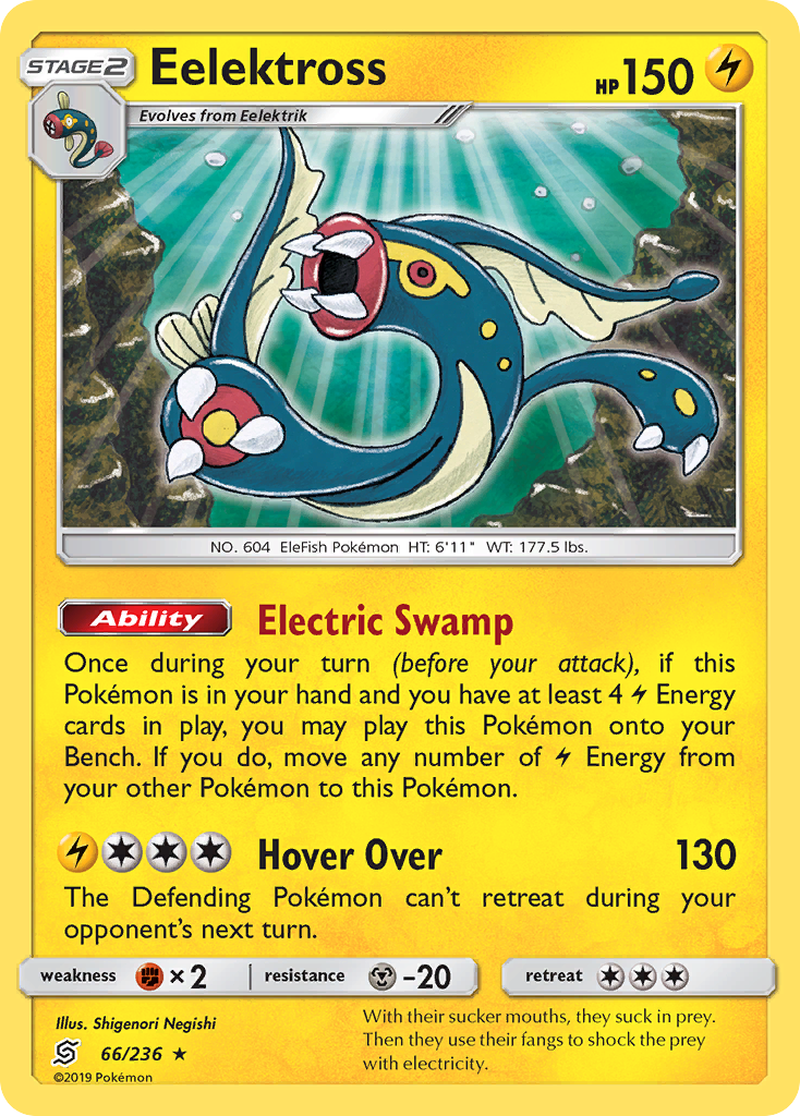 Eelektross (66/236) [Sun & Moon: Unified Minds] | L.A. Mood Comics and Games