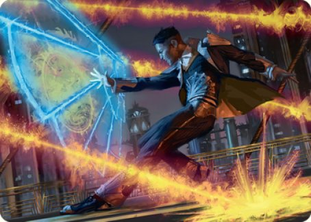 Wingshield Agent Art Card [Streets of New Capenna Art Series] | L.A. Mood Comics and Games