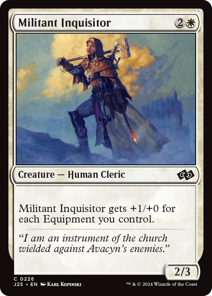 Militant Inquisitor [Foundations Jumpstart] | L.A. Mood Comics and Games