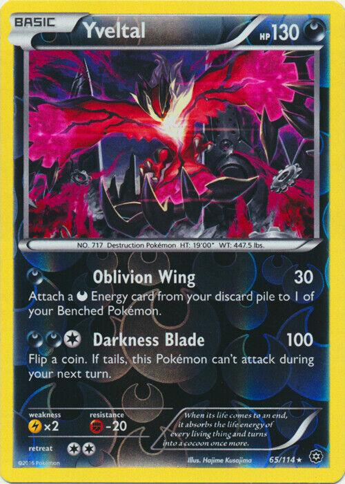 Yveltal (65/114) [XY: Steam Siege] | L.A. Mood Comics and Games