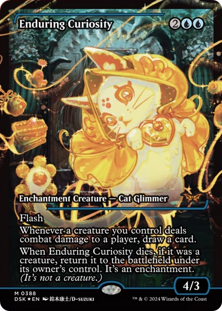 Enduring Curiosity (Japan Showcase) [Duskmourn: House of Horror] | L.A. Mood Comics and Games