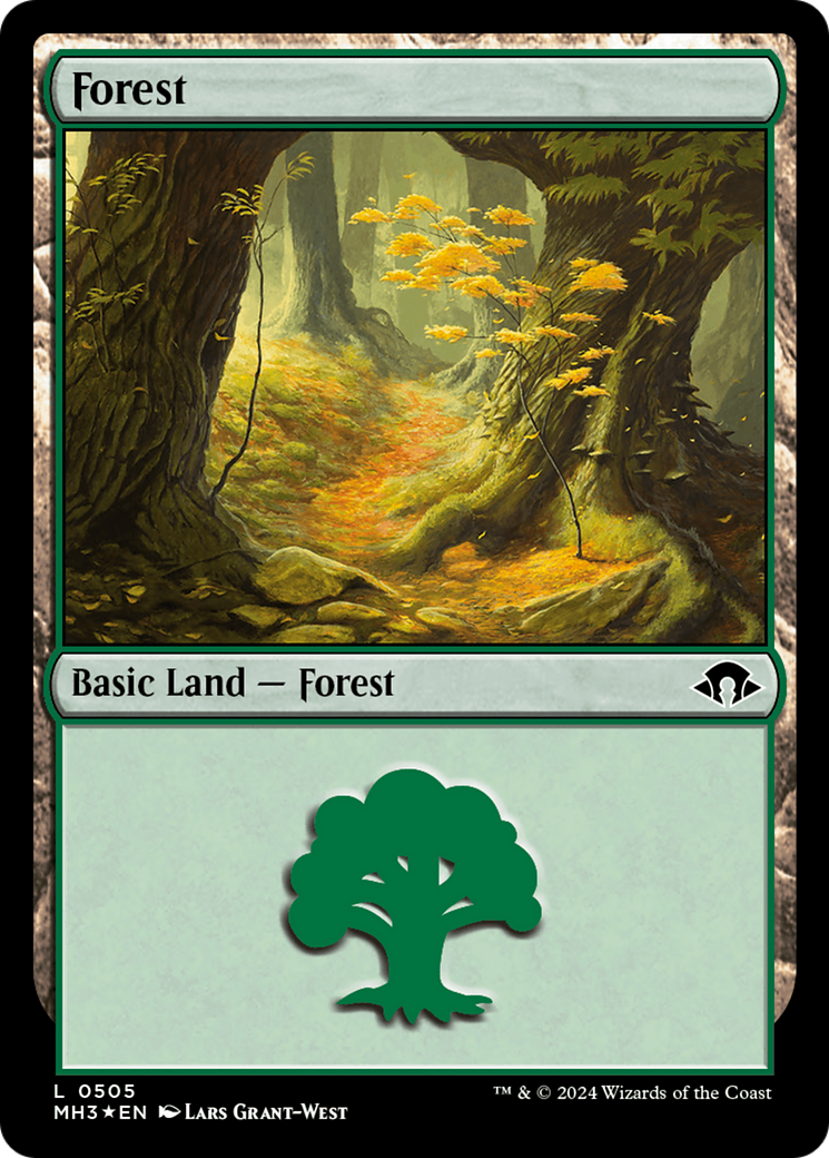 Forest (0505) (Ripple Foil) [Modern Horizons 3] | L.A. Mood Comics and Games