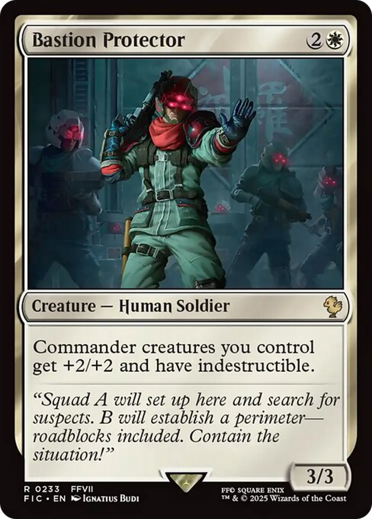 Bastion Protector [FINAL FANTASY Commander] | L.A. Mood Comics and Games