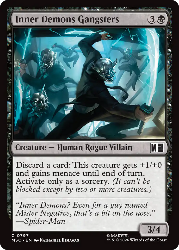 Inner Demons Gangsters [Marvel Super Heroes Commander] | L.A. Mood Comics and Games