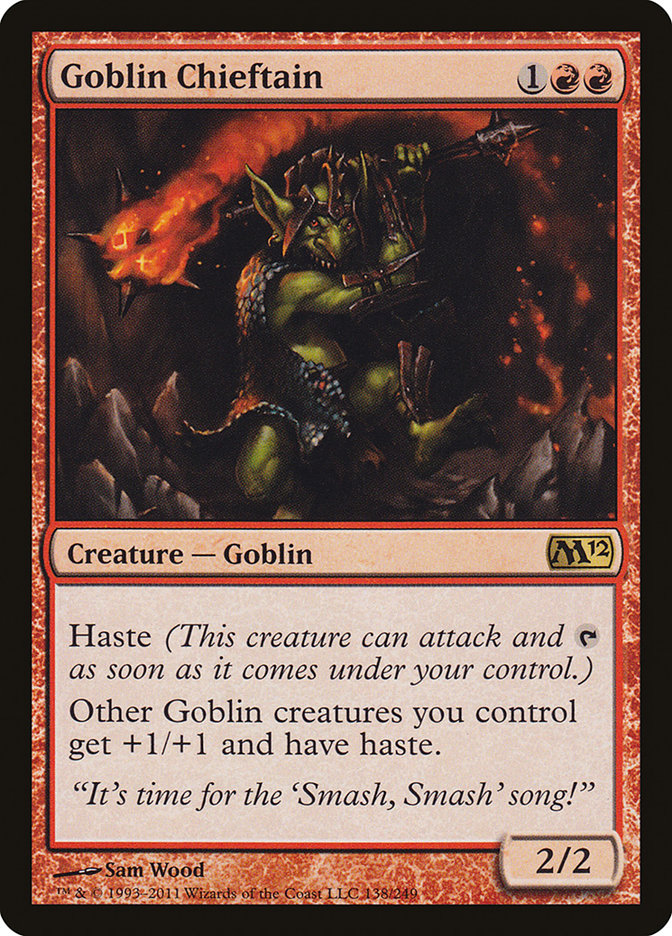 Goblin Chieftain [Magic 2012] | L.A. Mood Comics and Games