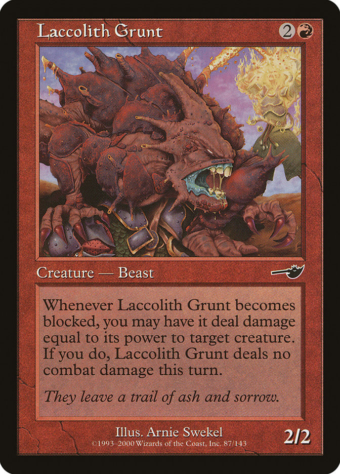 Laccolith Grunt [Nemesis] | L.A. Mood Comics and Games
