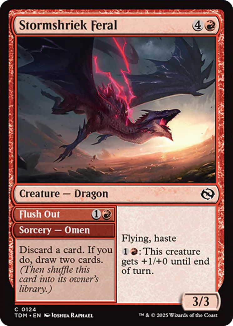 Stormshriek Feral [Tarkir: Dragonstorm] | L.A. Mood Comics and Games