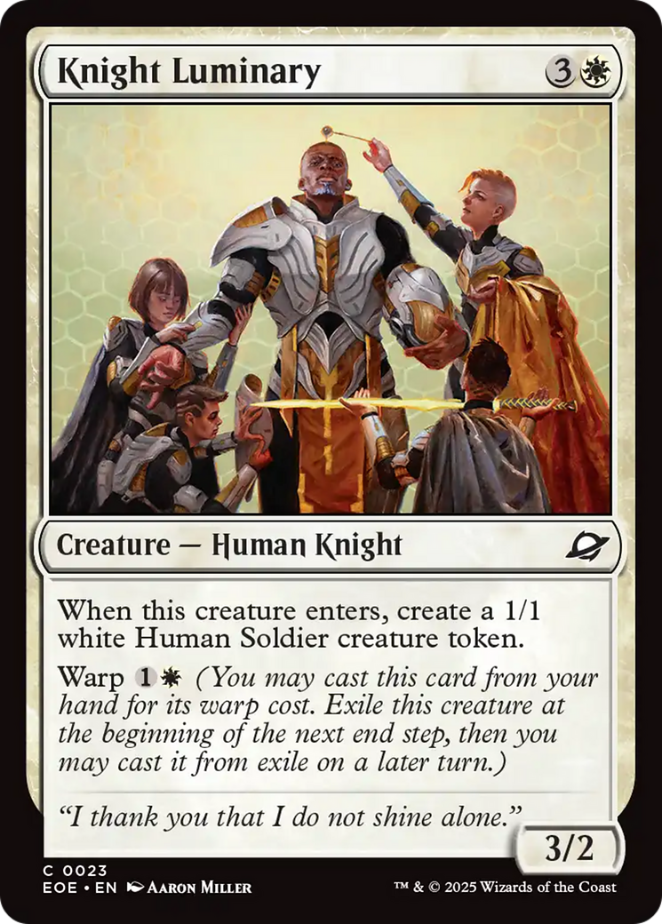Knight Luminary [Edge of Eternities] | L.A. Mood Comics and Games