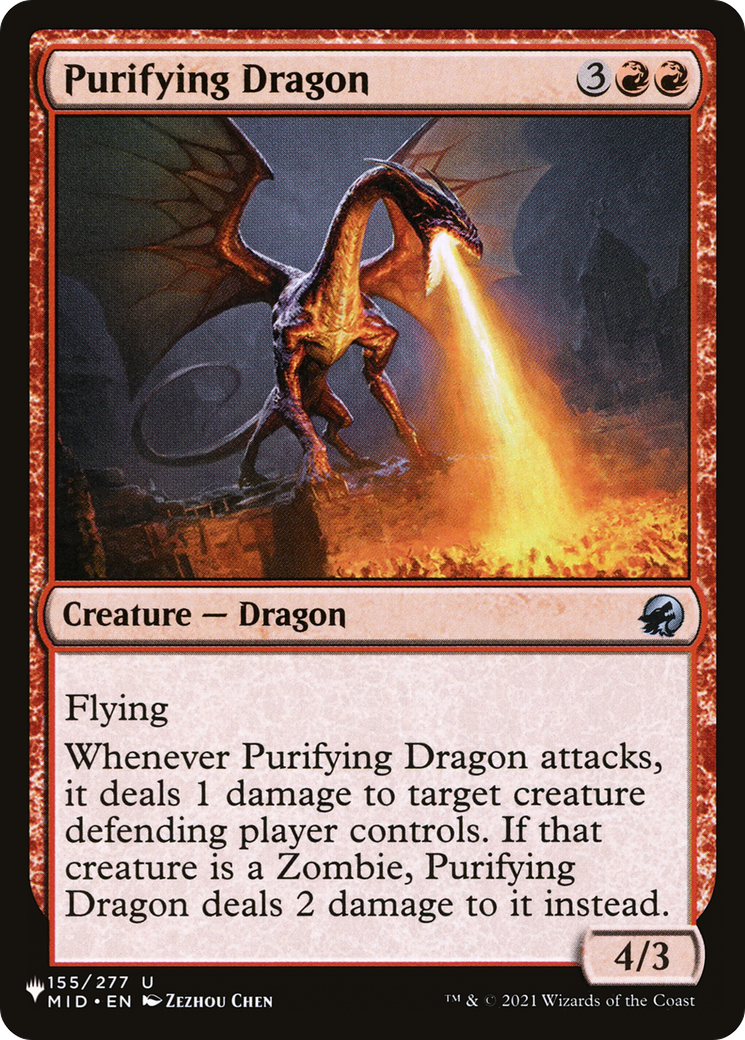 Purifying Dragon [The List] | L.A. Mood Comics and Games