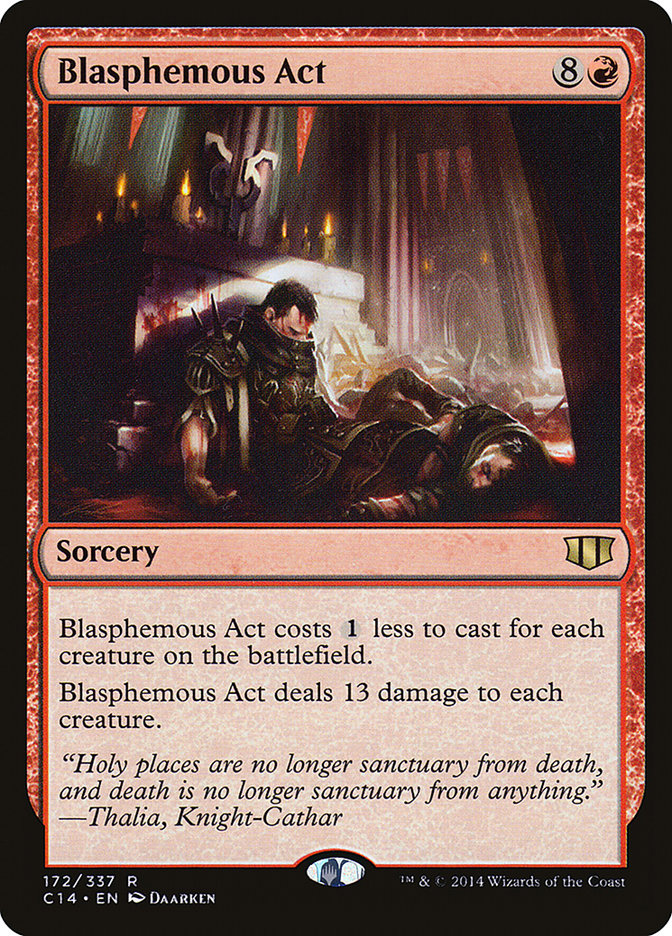 Blasphemous Act [Commander 2014] | L.A. Mood Comics and Games