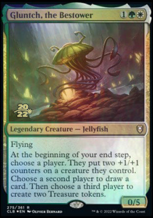 Gluntch, the Bestower [Commander Legends: Battle for Baldur's Gate Prerelease Promos] | L.A. Mood Comics and Games