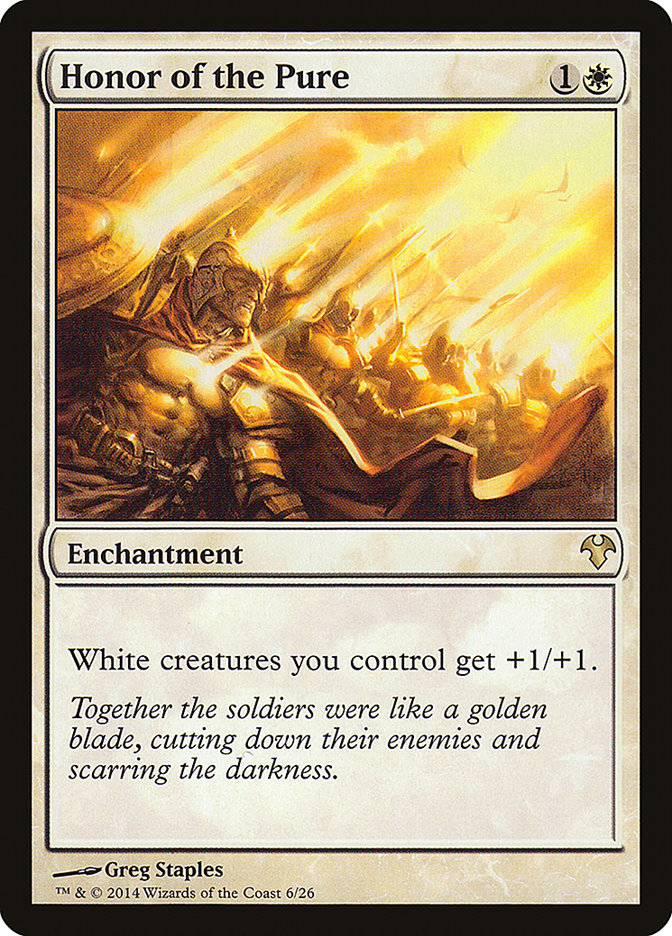 Honor of the Pure [Modern Event Deck 2014] | L.A. Mood Comics and Games