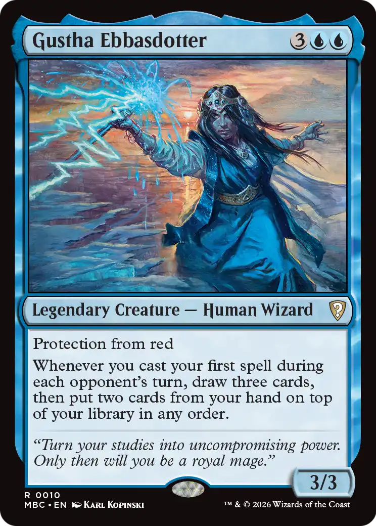 Gustha Ebbasdotter [Mystery Booster: Commander Edition] | L.A. Mood Comics and Games