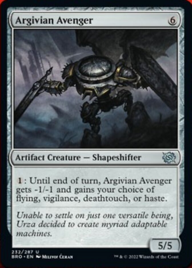 Argivian Avenger [The Brothers' War] | L.A. Mood Comics and Games