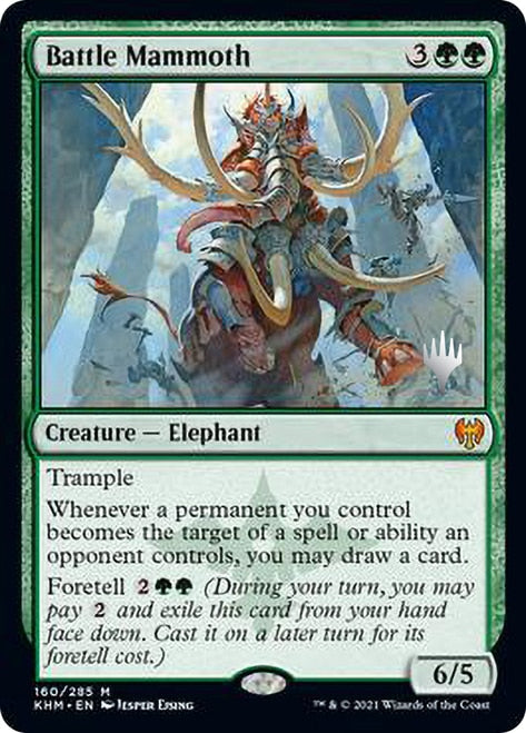Battle Mammoth (Promo Pack) [Kaldheim Promos] | L.A. Mood Comics and Games