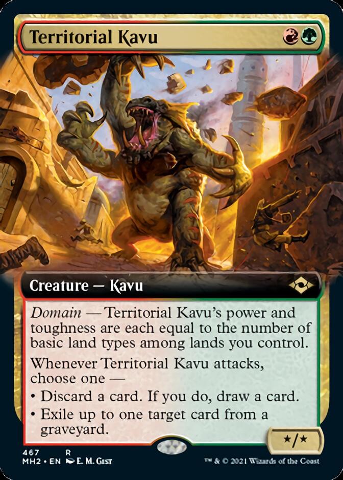 Territorial Kavu (Extended Art) [Modern Horizons 2] | L.A. Mood Comics and Games