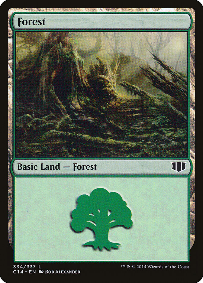 Forest (334) [Commander 2014] | L.A. Mood Comics and Games