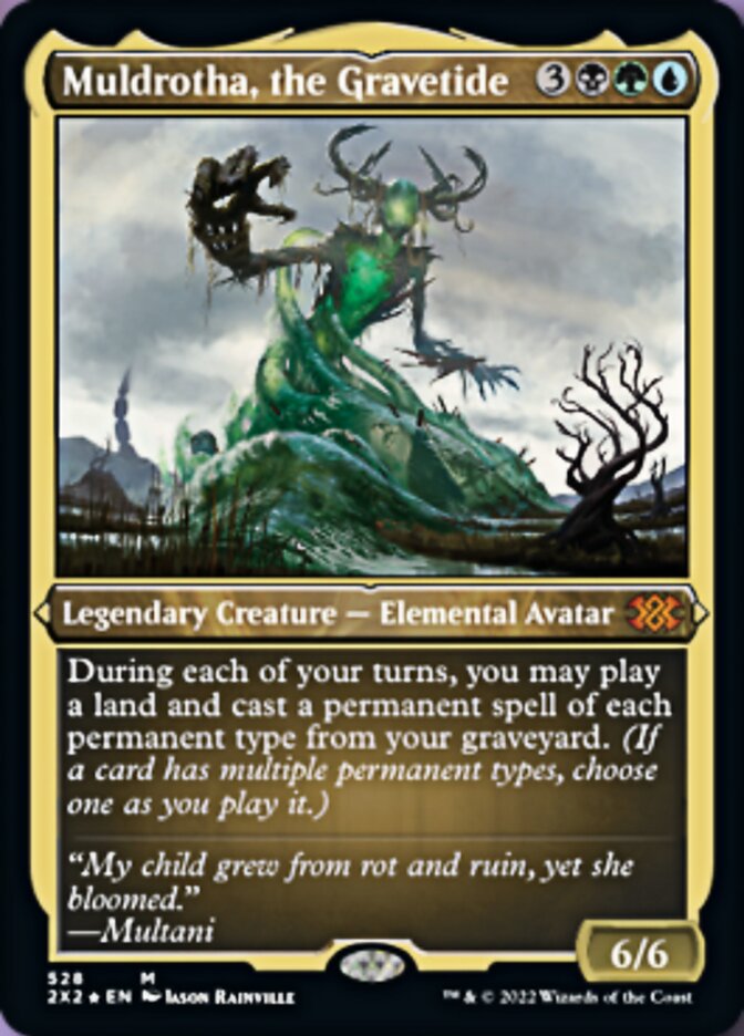 Muldrotha, the Gravetide (Foil Etched) [Double Masters 2022] | L.A. Mood Comics and Games