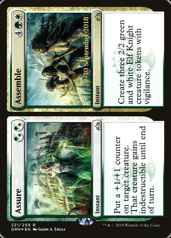 Assure // Assemble [Guilds of Ravnica Prerelease Promos] | L.A. Mood Comics and Games