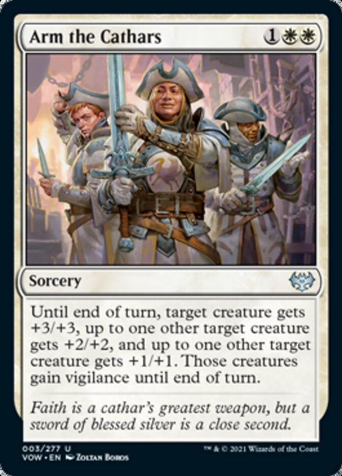 Arm the Cathars [Innistrad: Crimson Vow] | L.A. Mood Comics and Games