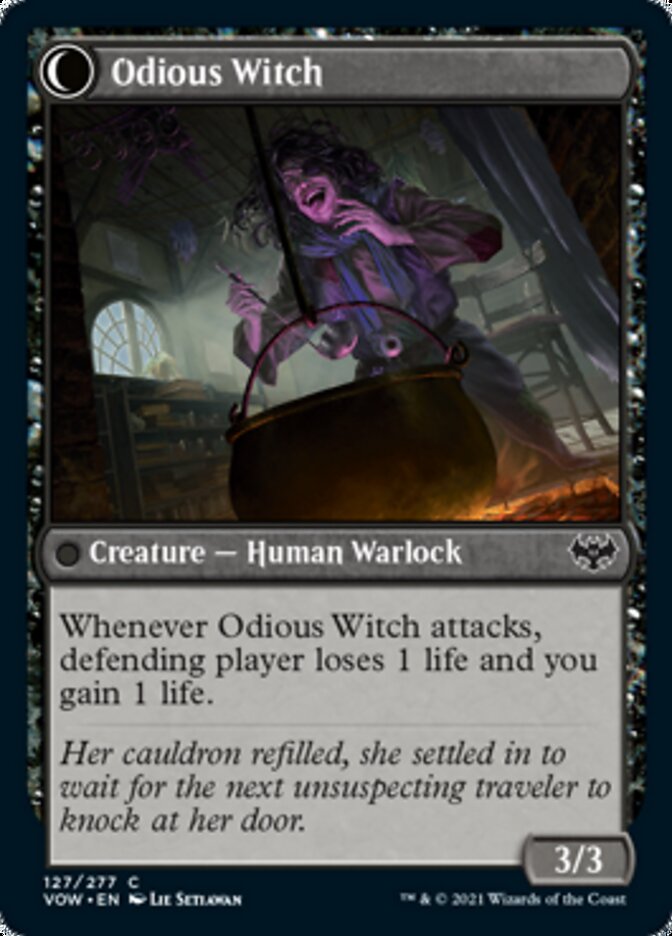 Ragged Recluse // Odious Witch [Innistrad: Crimson Vow] | L.A. Mood Comics and Games