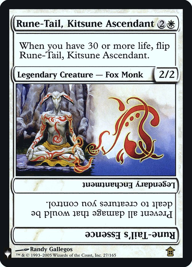Rune-Tail, Kitsune Ascendant // Rune-Tail's Essence [Mystery Booster] | L.A. Mood Comics and Games