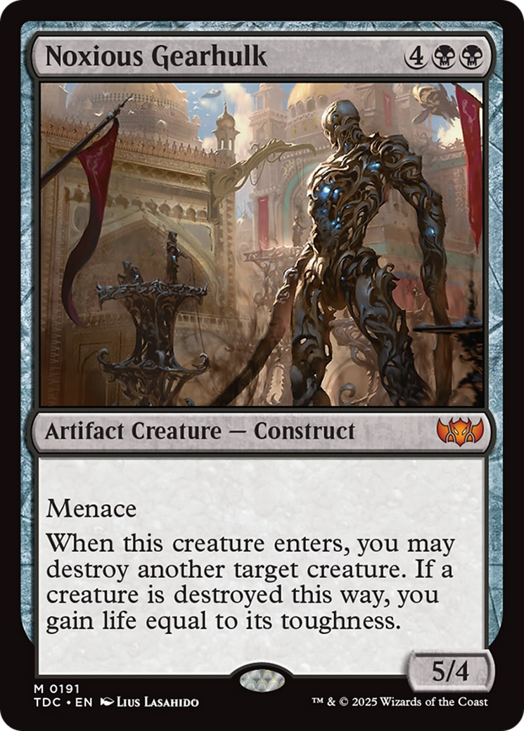 Noxious Gearhulk [Tarkir: Dragonstorm Commander] | L.A. Mood Comics and Games