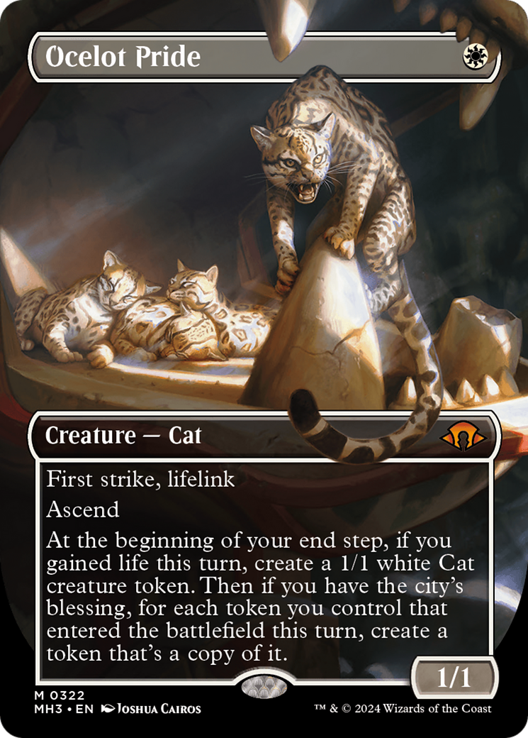 Ocelot Pride (Borderless) [Modern Horizons 3] | L.A. Mood Comics and Games