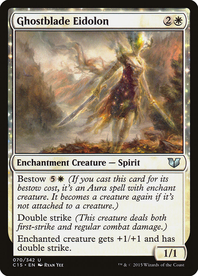 Ghostblade Eidolon [Commander 2015] | L.A. Mood Comics and Games