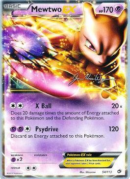 Mewtwo EX (54/113) (HonorStoise - Jacob Van Wagner) [World Championships 2015] | L.A. Mood Comics and Games