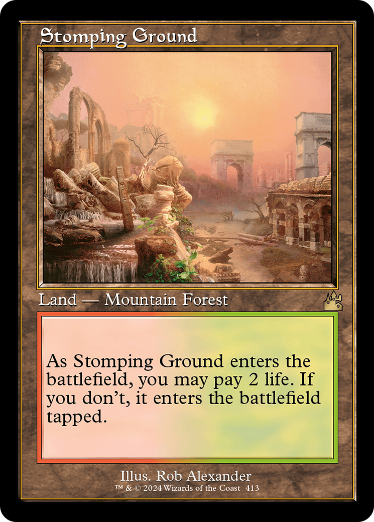 Stomping Ground (Retro) [Ravnica Remastered] | L.A. Mood Comics and Games
