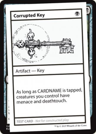 Corrupted Key (2021 Edition) [Mystery Booster Playtest Cards] | L.A. Mood Comics and Games