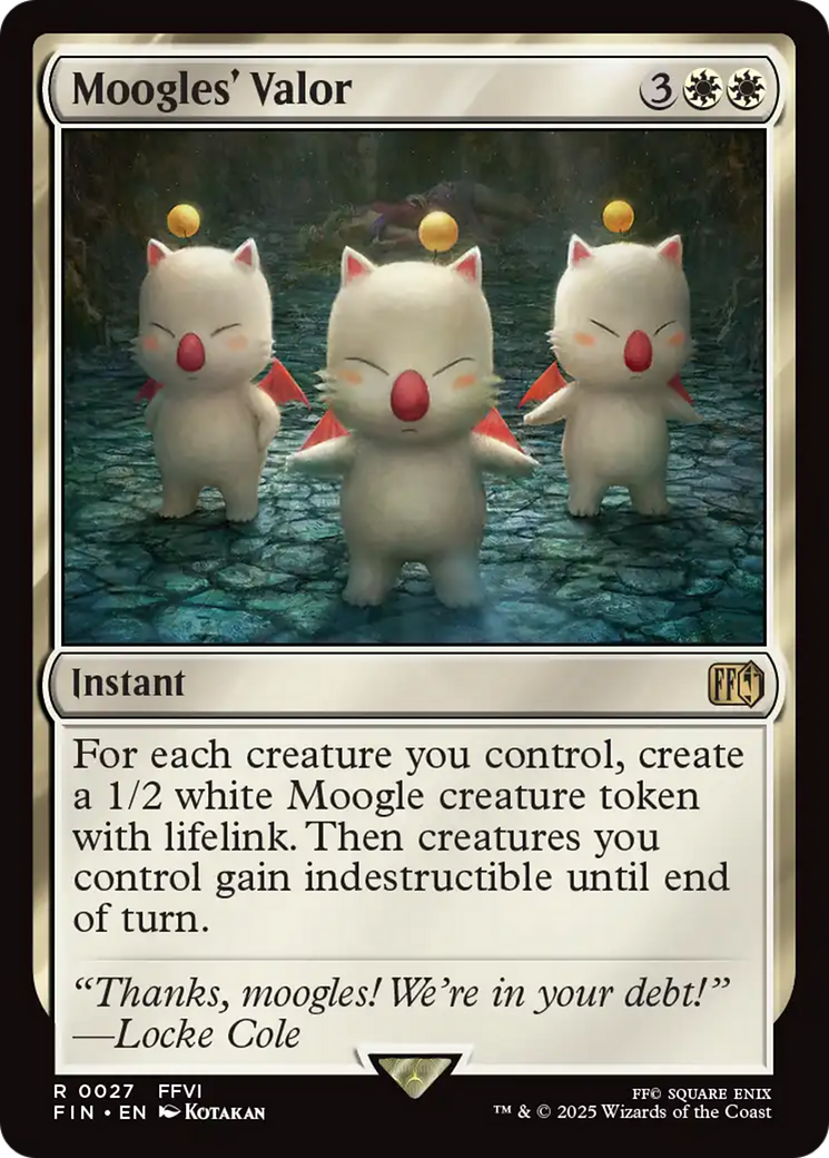 Moogles' Valor [FINAL FANTASY] | L.A. Mood Comics and Games