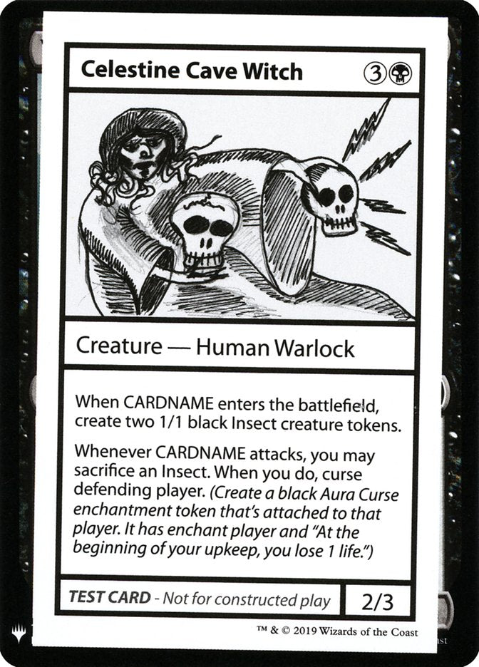 Celestine Cave Witch [Mystery Booster Playtest Cards] | L.A. Mood Comics and Games