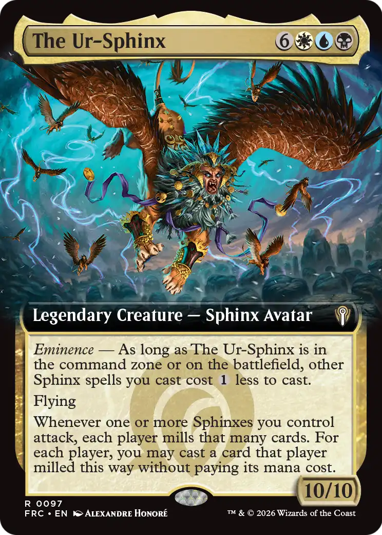 The Ur-Sphinx (Extended Art) [Reality Fracture Commander] | L.A. Mood Comics and Games