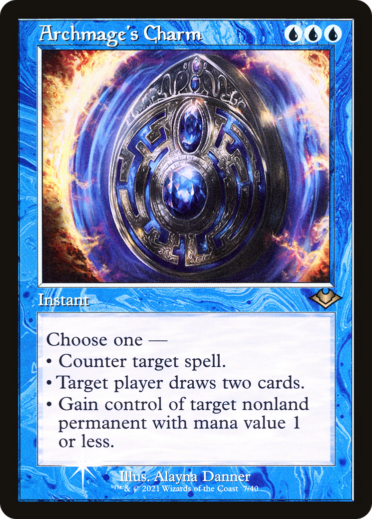 Archmage's Charm (Retro Foil Etched) [Modern Horizons] | L.A. Mood Comics and Games