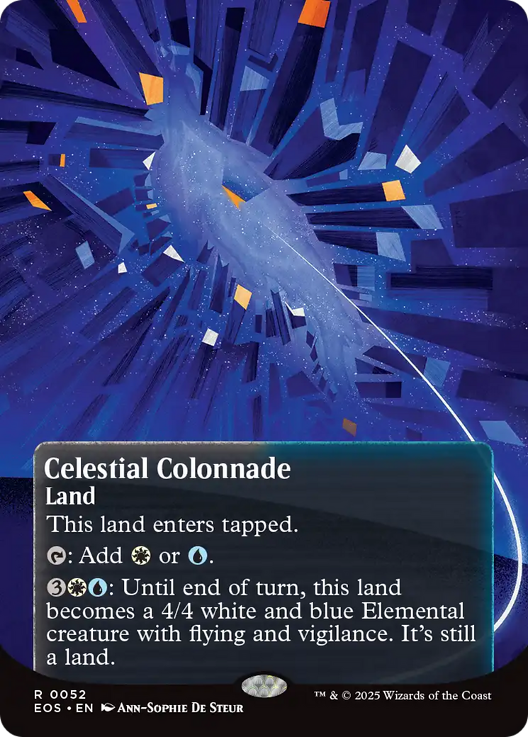 Celestial Colonnade (0052) (Borderless) [Edge of Eternities: Stellar Sights] | L.A. Mood Comics and Games