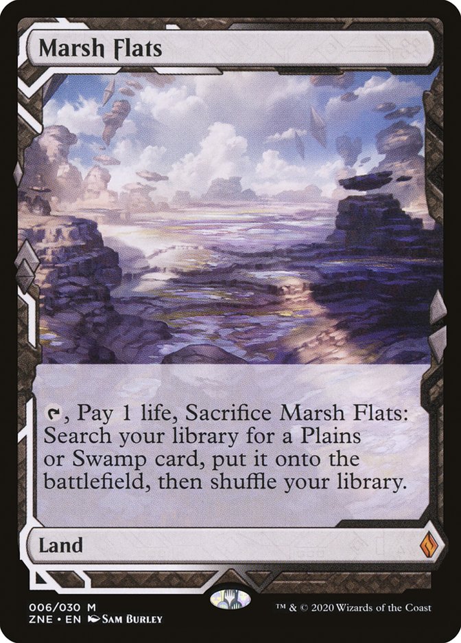 Marsh Flats (Expeditions) [Zendikar Rising Expeditions] | L.A. Mood Comics and Games