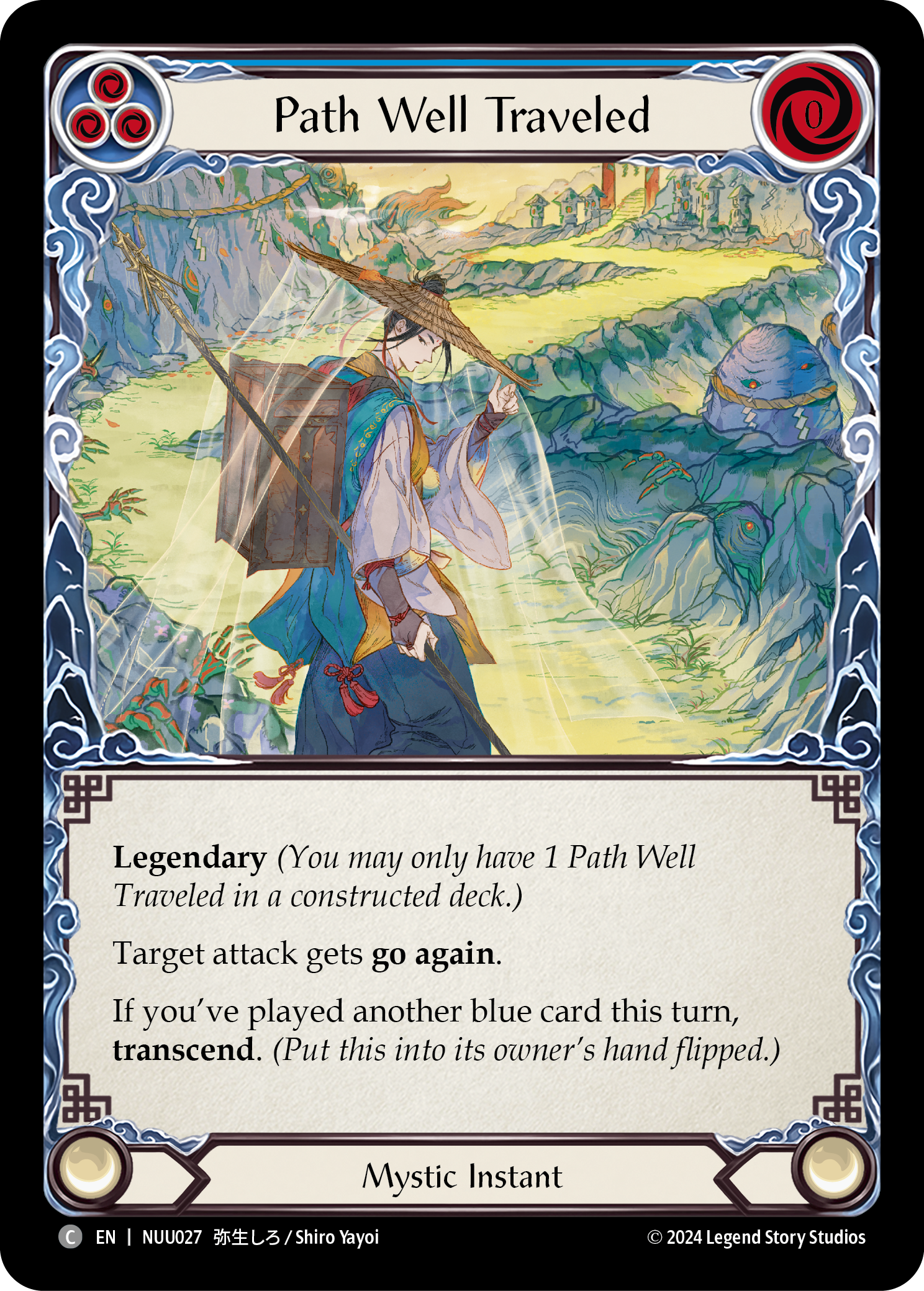 Path Well Traveled [NUU027] (Part the Mistveil Nuu Blitz Deck) | L.A. Mood Comics and Games