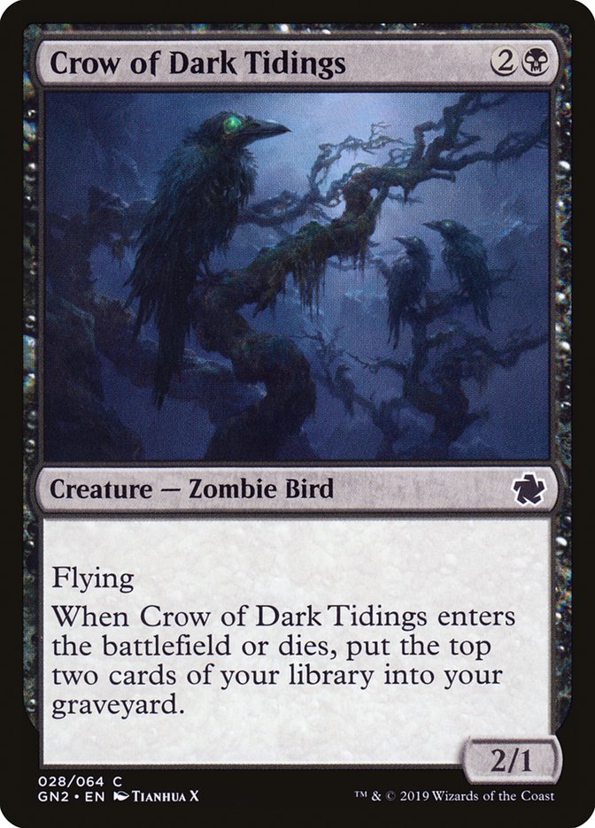 Crow of Dark Tidings [Game Night 2019] | L.A. Mood Comics and Games