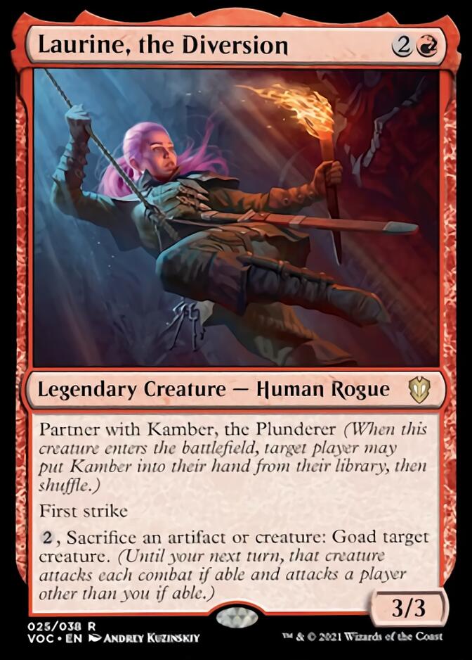 Laurine, the Diversion [Innistrad: Crimson Vow Commander] | L.A. Mood Comics and Games