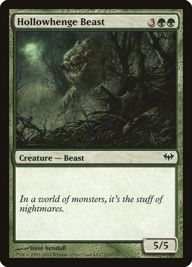 Hollowhenge Beast [Dark Ascension] | L.A. Mood Comics and Games