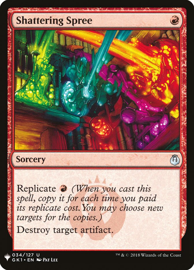 Shattering Spree [Mystery Booster] | L.A. Mood Comics and Games