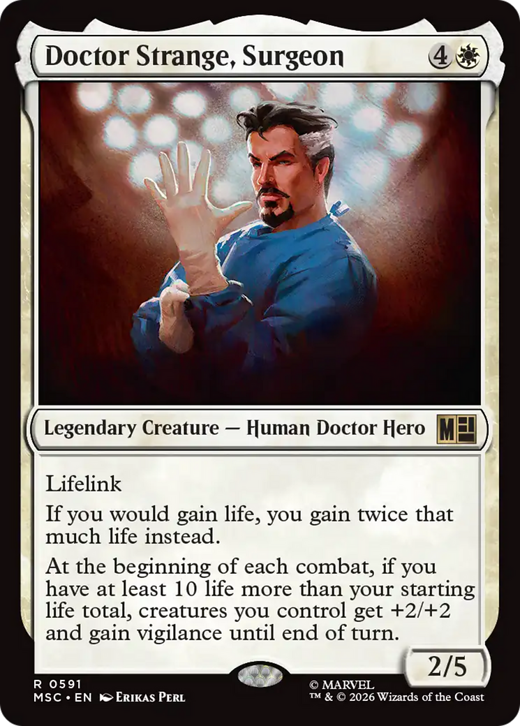 Doctor Strange, Surgeon [Marvel Super Heroes Commander] | L.A. Mood Comics and Games