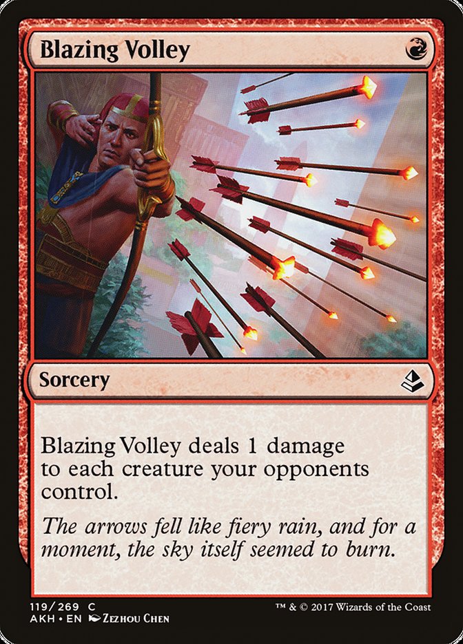 Blazing Volley [Amonkhet] | L.A. Mood Comics and Games