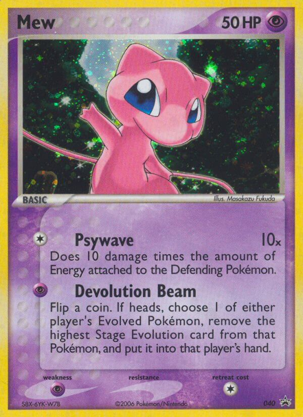 Mew (040) [Nintendo: Black Star Promos] | L.A. Mood Comics and Games