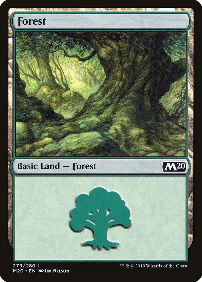 Forest (279) [Core Set 2020] | L.A. Mood Comics and Games