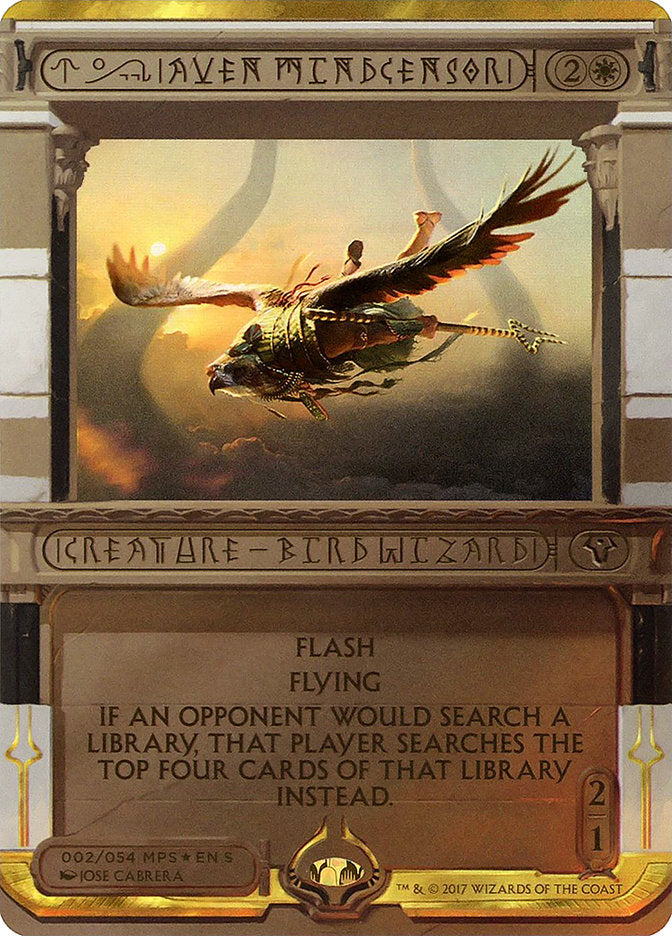 Aven Mindcensor (Invocation) [Amonkhet Invocations] | L.A. Mood Comics and Games